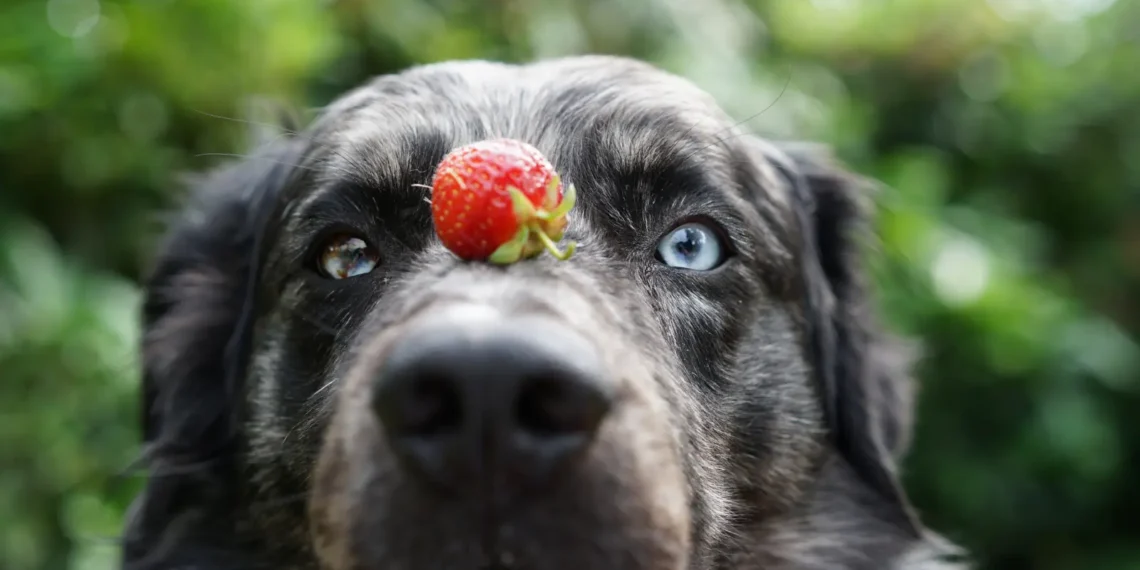 Peut-on donner des fraises à son chien