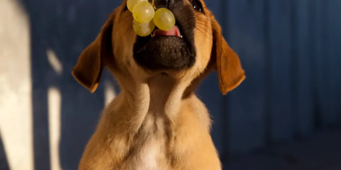 Peut-on donner du raisin à son chien