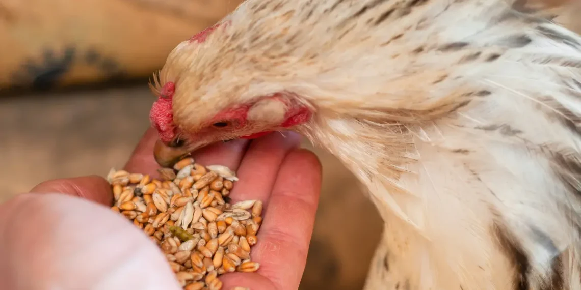 Peut-on donner du blé aux poules